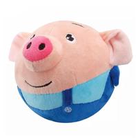 Jouet en peluche interactif électronique drôle de cochon Balles rebondissantes pour animaux de compagnie