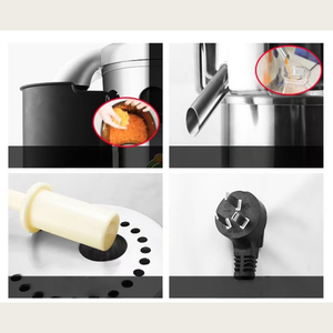 Machine de transformation des fruits et légumes industrielle, commerciale, portable, presse-agrumes, électrique, en acier inoxydable - Product Image 6