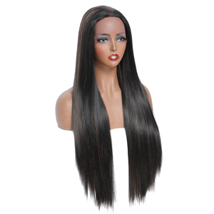 Shangke — perruques synthétiques lisses et longues, <span class=keywords><strong>cheveux</strong></span> en Fiber résistante à la chaleur, de belle couleur, Style naturel, pour femmes, en Stock, X-TRESS - Product Image 2