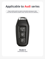 Coque de protection pour clé de voiture haut de gamme en gros, accessoires compatibles avec Audi A5L A6 Letron 2026 Q5L FAW Q6 Letron, housse de clé à distance