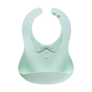 <span class=keywords><strong>Amazon</strong></span> Wholesale supplier latest custom design BPA free silicone baby bibs with catcher - Product Image 2