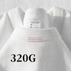 Camisetas de Hombre Extra Grandes, 100% Algodón, Tejidas, Bordado Sólido, Impresión DTG, de Alta Calidad, 320 g/m², Personalizables con Logotipo - Product Image 1