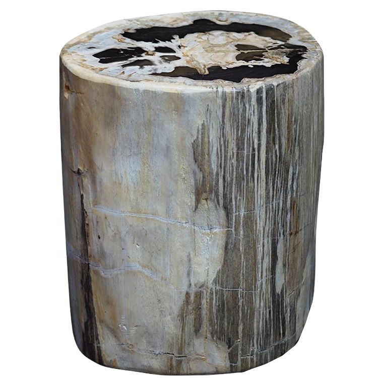 Необработанный деревянный боковой стол, деревянный стул для украшения дома