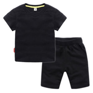 Ensemble de vêtements pour enfants en coton 100% de haute qualité, avec étiquettes imprimées et suspendues gratuites, 180 5.3oz, assorti à la couleur que vous souhaitez - Product Image 6