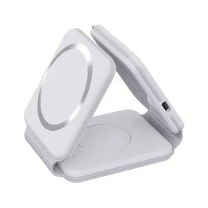 Fast 3in1 <b>Wireless</b> Charger Compatible Magnetic 15W 10W 2.5W 3 in 1 Universal <b>Wireless</b> Charger Charging Station - Product Image 1