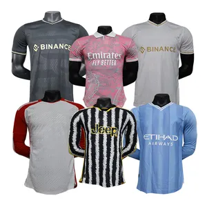 Conjunto de camisas de futebol masculino FC Messi Inter Miami, uniforme de futebol personalizado com números e logotipo, novo estilo 24 25