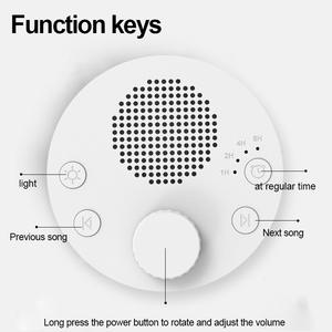 Máquina <span class=keywords><strong>de</strong></span> Sonido Blanco con 24 Sonidos Relajantes, Luz Nocturna para Bebés y Niños, Recargable, Ayuda para Dormir, <span class=keywords><strong>4</strong></span> Temporizadores, Uso en Dormitorio - Product Image 5
