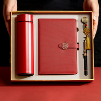 Coffret Cadeau d'Affaires OEM Premium avec Stylo Métallique, Carnet A5 Épais, Stylo Promotionnel d'Entreprise, Ensemble Cadeau Carnet et Gobelet