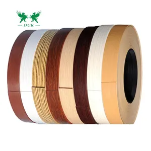 Werkslieferung hochwertige PVC-Kantenbänder für Melaminplatten PVC/ABS/Akrill-Kantenstreifen