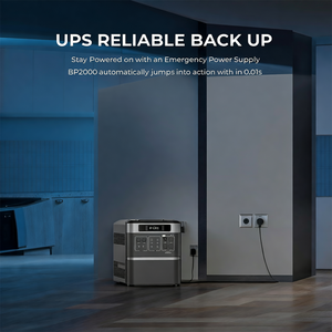 OUKITEL 19KWh สถานีไฟฟ้าสำรอง LiFePO4 แบตเตอรี่สำรองแบบพกพา 2200W 4000W เครื่องกำเนิดไฟฟ้าพลังงานแสงอาทิตย์สำหรับใช้ในบ้าน - Product Image 5
