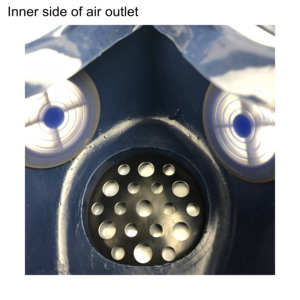 Wieder verwendbare Voll gesichts abdeckung Voll gesichts maske Organische Dampf gasmaske mit Aktivkohle filtern - Product Image 5