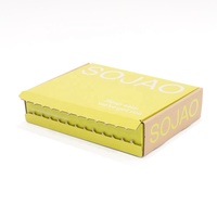 Boîte d'expédition personnalisée à couvercle articulé, en carton ondulé, pour emballage cadeau, avec impression et logo sur mesure