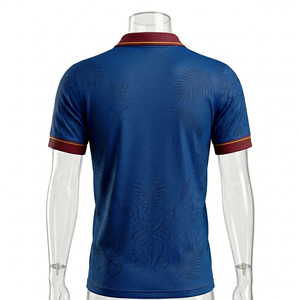 Camiseta <span class=keywords><strong>de</strong></span> fútbol personalizada <span class=keywords><strong>de</strong></span> Haití 2026, transpirable, <span class=keywords><strong>de</strong></span> malla <span class=keywords><strong>de</strong></span> poliéster, venta al por mayor para deportes y campañas electorales - Product Image 2