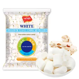 Malvaviscos Yagu 500g, Baja Dulzura, Turrón Original, Copo de Nieve Crujiente, Leche, Dátil, Materia Prima para Repostería, Bocadillos, Dulces, Bolsa de Malvaviscos Suaves y Pegajosos - Product Image 1