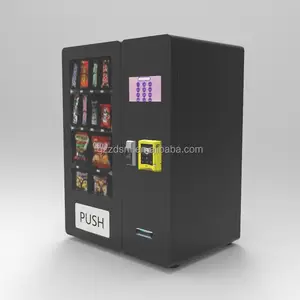 Zhongda नई मॉडल टेबलटॉप मिनी नकद भुगतान के साथ नाश्ता वेंडिंग मशीन