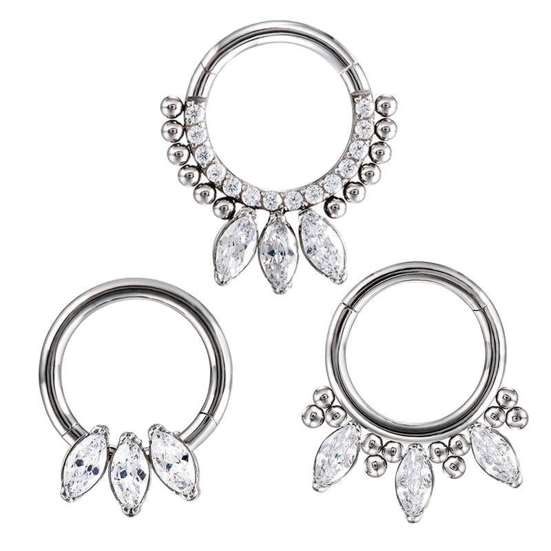 ASTM F136 Titanium Piercing Fashion Jewelry