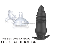 Mann Prostata-Massage gerät und Fernbedienung Anal Plug Großhandel männlich Butt Plug Sex Produkte für Back Court Vibration