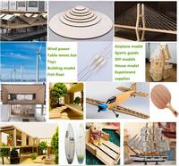 Plaque de bois de balsa OEM toutes tailles, qualité supérieure pour matériaux de modélisme avion/bateau DIY