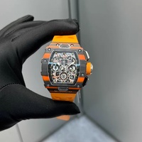 Super chronographe Flyback RM11-03, doté d'un cadran en fibre de carbone, d'un verre saphir et d'un mouvement mécanique 7750.