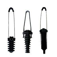Collier de suspension pour câble à fibres optiques FTTH aérien extérieur