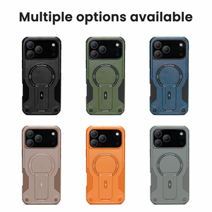 Ốp điện thoại chống sốc xoay đa năng, chắc chắn cho iPhone 12 13 14 15 16 17 Pro Max, có nắp che camera trượt từ tính, chống va đập - Product Image 6