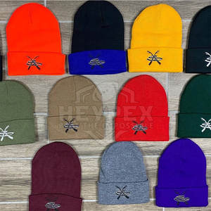 Gorro de invierno de lana unisex 100%, gorro de punto con logotipo personalizado al por mayor, gorro para mantener el calor para parejas para viajar - Product Image 5