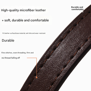 Fabricante al por mayor ajustable de lujo estilo Simple perro gato Collar Correa Conjunto personalizado cuero mascota Collar cinta Decoración - Product Image 6