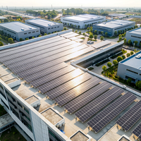 Système de montage au sol pour panneaux solaires photovoltaïques en acier au carbone galvanisé à chaud de qualité MW