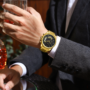 Reloj NIBOSI 2522 para hombre, nuevos relojes impermeables para hombre, moda de 6 punteros con calendario, deportes al aire libre, reloj de cuarzo para hombre - Product Image 6