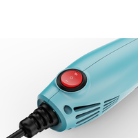 Pistolet thermique pour l'élimination des autocollants muraux, le décapage des décalcomanies, le retrait des étiquettes de meubles, le nettoyage des résidus de ruban adhésif double face et la scellage des films