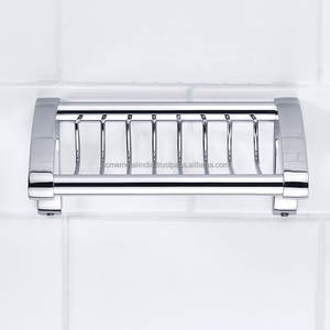 Jaboneras de baño de diseño de tendencia, jabonera de calidad superior pulida con espejo de acero inoxidable de Color plateado - Product Image 2