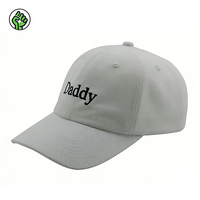 Gorra de Béisbol Personalizada de Fábrica con Imagen Bordada a Mano, Gorra de 6 Paneles Estilo Dad Hat, Visera de Perfil Bajo, Clásica, Formal y Deportiva