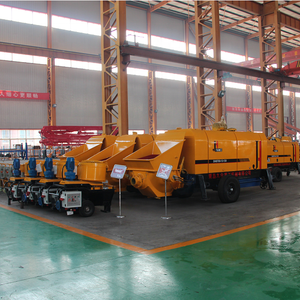 JIUHE Fabricant chinois Nouvelle production de pompes à béton montées sur remorque avec certificat CE - Product Image 6