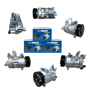คอมเพรสเซอร์แอร์รถยนต์ LEI YUAN ใหม่ 12V R134a รับประกัน 3 เดือน PXE168675 KCN0144ZS 1K0802803L PXE168680 1K0820803C สำหรับรถยนต์ออดี้ - Product Image 2