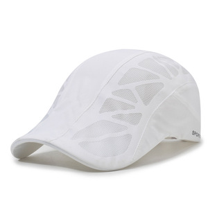 Men's Summer Quick-Drying Printed Joker Cap Thin Tennis Sun Fishing Hat for Outdoor Parties Travel Ski Casual Use for Adults