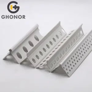 EDG PVC rãnh dòng thạch cao vách thạch cao hạt nhựa đùn gạch ceramic EDG góc Bead cho tường thạch cao