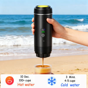 Machine à <span class=keywords><strong>café</strong></span> intelligente mini 20 bars de pression, machine à cappuccino portable, utilisation en extérieur, camping, voiture, maison - Product Image 3