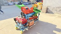 Machine à battre multifonctionnelle - Machine intégrée entièrement automatique pour le décorticage et le battage du maïs, du blé et du sorgho