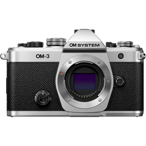 Appareil photo de voyage Olympus OM-3 Silver Micro Four Thirds avec Full HD 4K et stabilisation optique de l'image - Product Image 1
