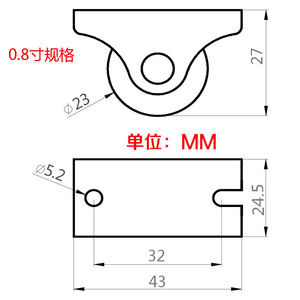 Rubber Modern Outdoor Low Linear Directional Universal Casters Brake Furniture Living Room & Kitchen 30kg Load Capacity - Product Image 5