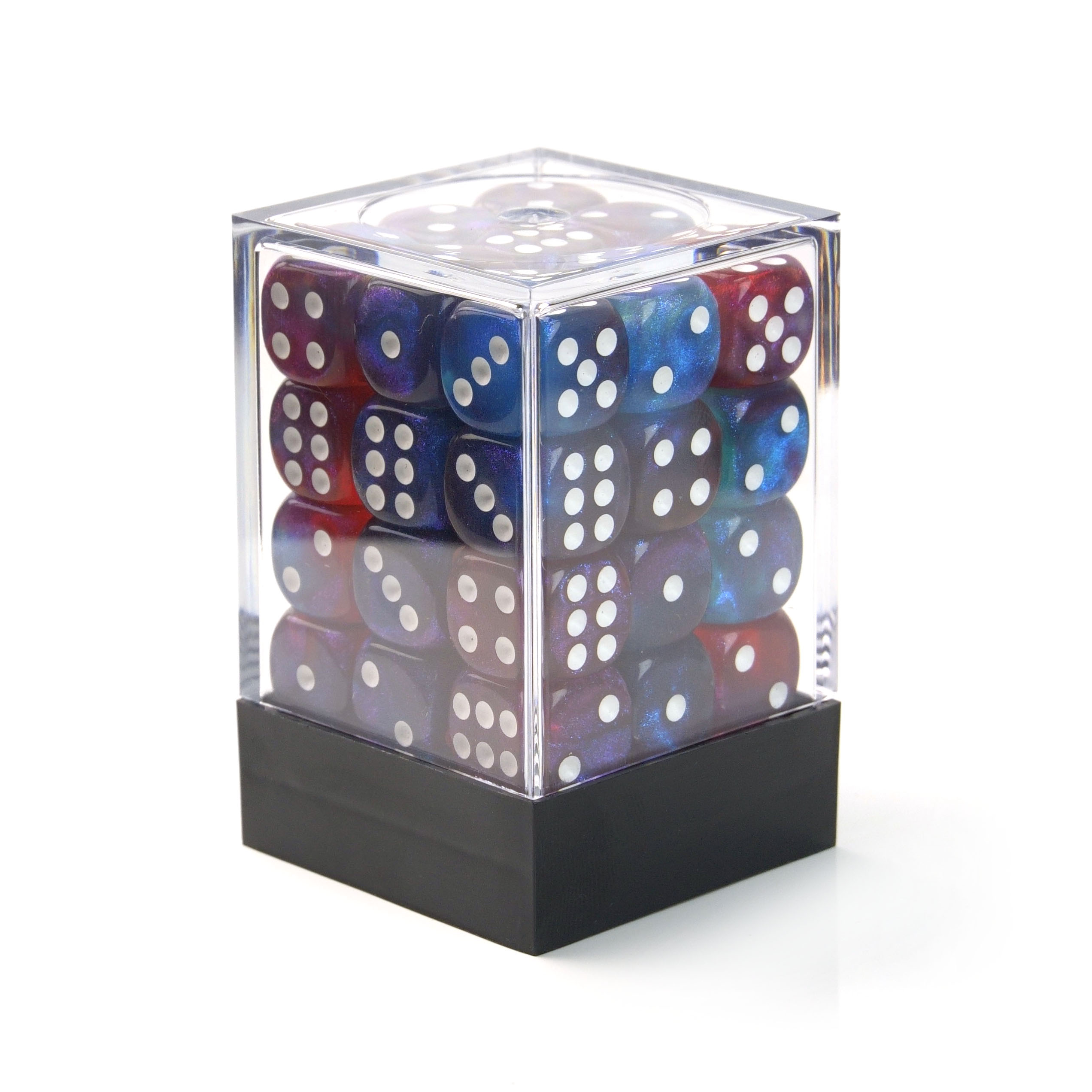 HEX Dice Storage Case / Display Box For RPG D&D - Choose Your Color, PU Leather & Metal