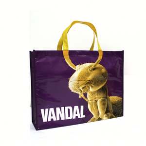 กระเป๋าผ้านอนวูฟเวนพิมพ์โลโก้กระเป๋าลามิเนตแบบพับได้ - Product Image 4