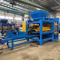 Équipement de moulage de blocs de ciment en gros QT8-15, machine automatique de fabrication de briques pour usine de blocs creux en béton et de pavés