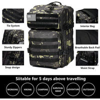 Sac à dos de camping populaire de grande taille, trousse de premiers secours d'urgence, sac à dos de randonnée en plein air, sac de survie pour l'aventure en nature