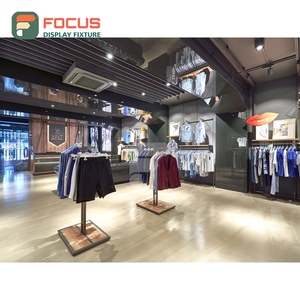 One-Stop Service Brand Store Aluminum Display System Concept Design Clothing Store - Product Image 5