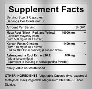 マカバットックハーブトックエキスパウダー大人用バットエンハンスメントヒップリフティングカプセルでコンパクトな健康フォーミュラを形成 - Product Image 2