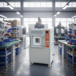 Four à <span class=keywords><strong>moufle</strong></span> à atmosphère contrôlée 1700°C, four de frittage à atmosphère, four à atmosphère inerte haute température 12 litres - Product Image 1