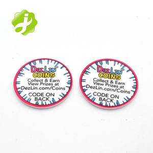 מותאם אישית מטבעות זהב פלסטיק מותאם אישית לאירועים לחג המולד - Product Image 6