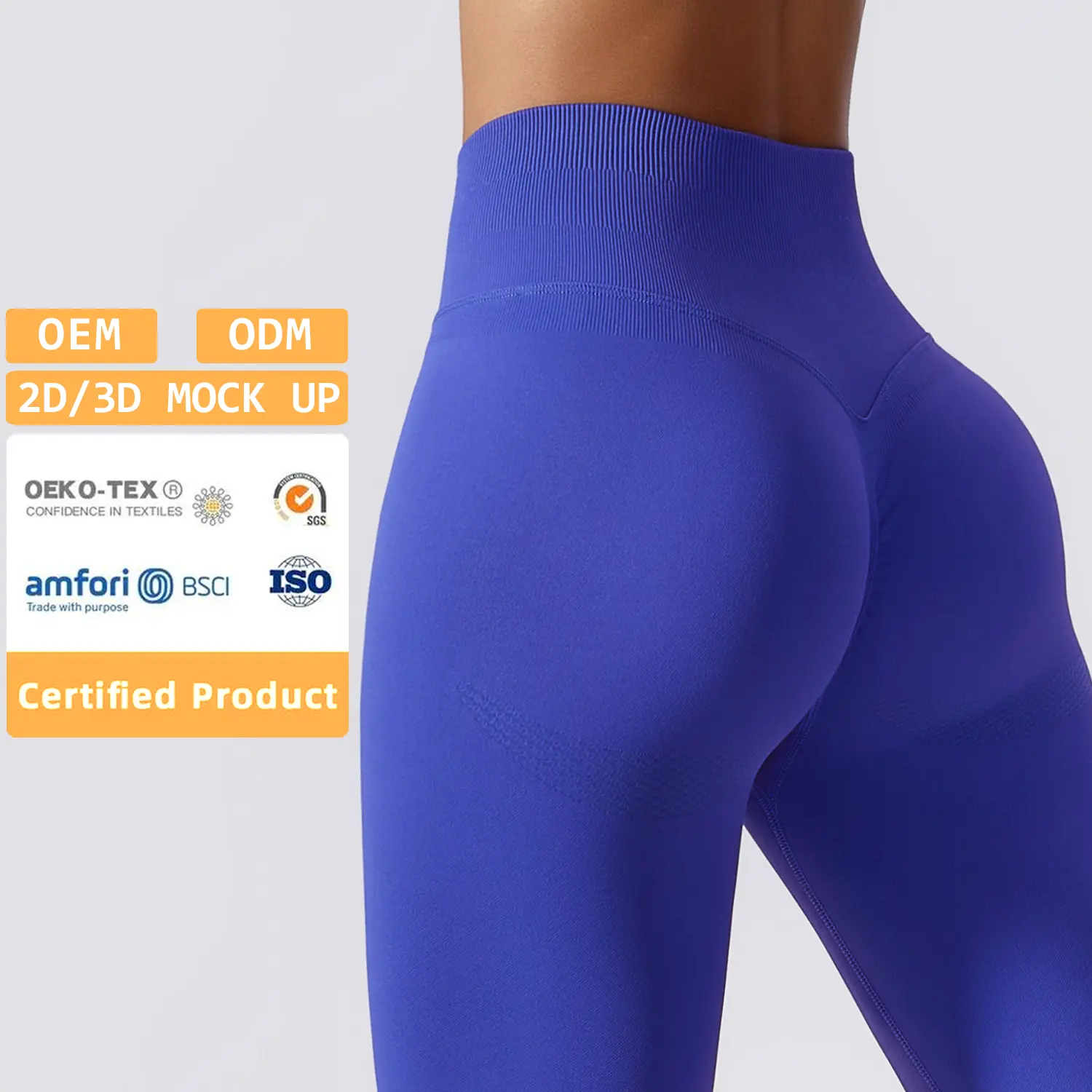 Women's Solid Colors Back V Stitching Non See Through Seamless Gym Tights High Waist Butt Lifting Athletic Workout Yoga Leggings