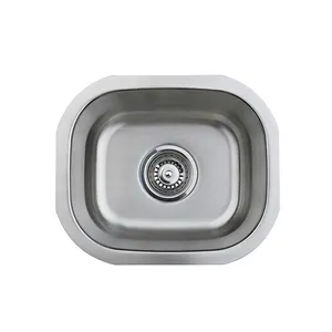 15 Inch Small Square High End Good Quality Popular In North America Stainless Steel Hand Washing Sink